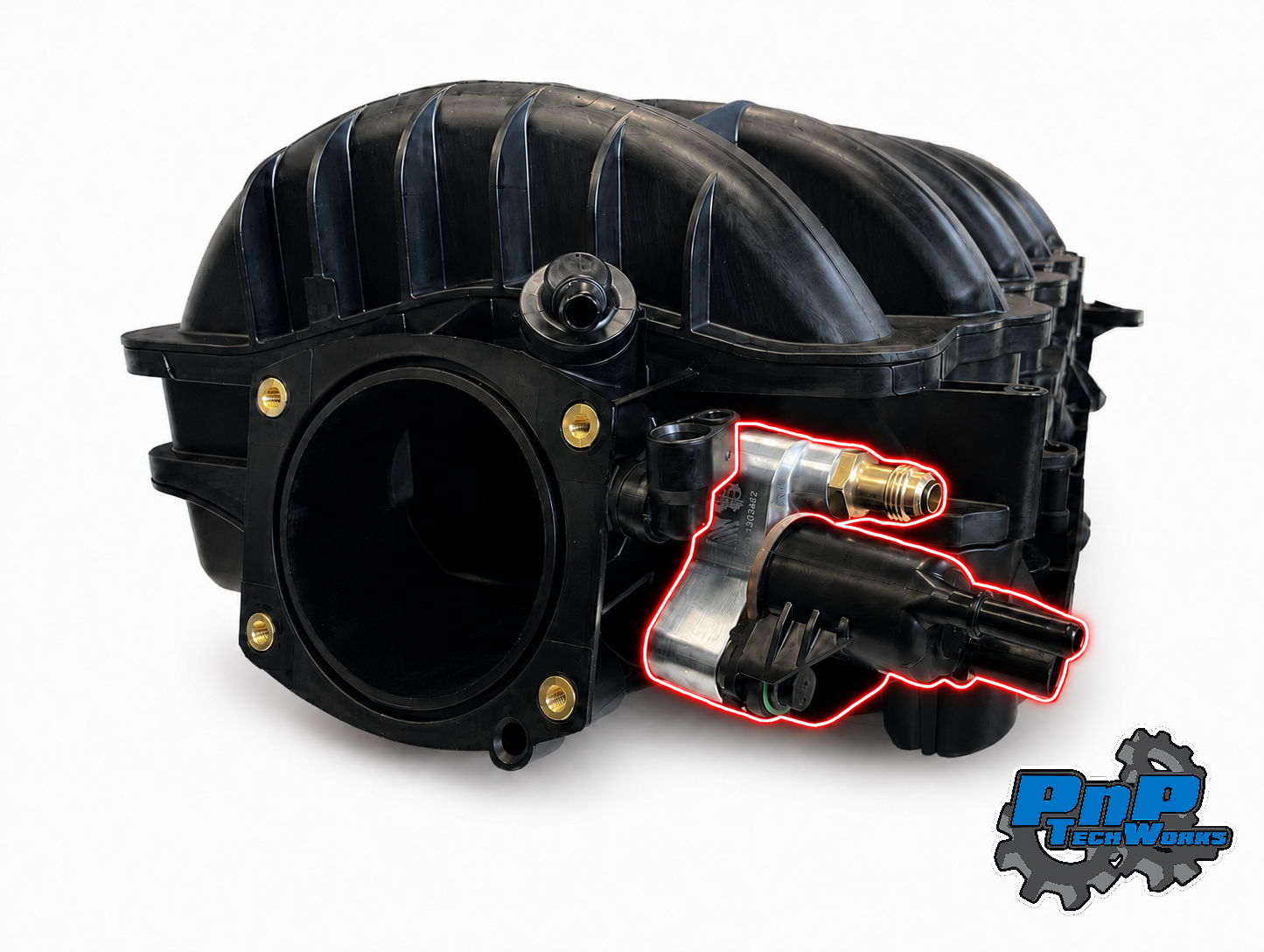 Vacuum Pump Delete Manifold - 6AN Fitting