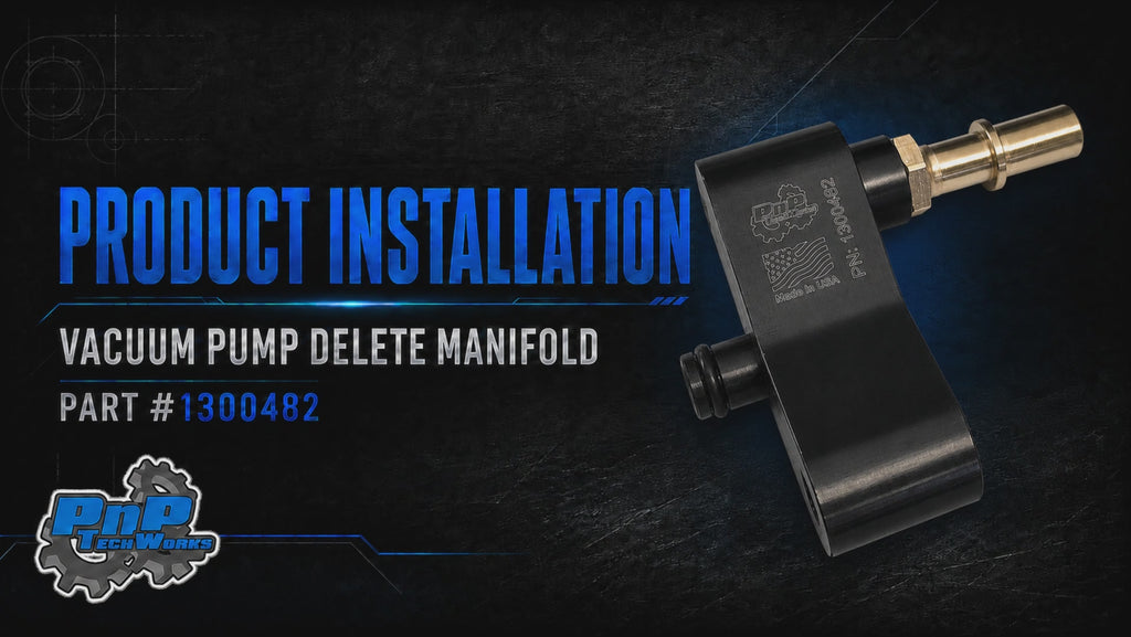 Vacuum Pump Delete Manifold - OEM Fitting